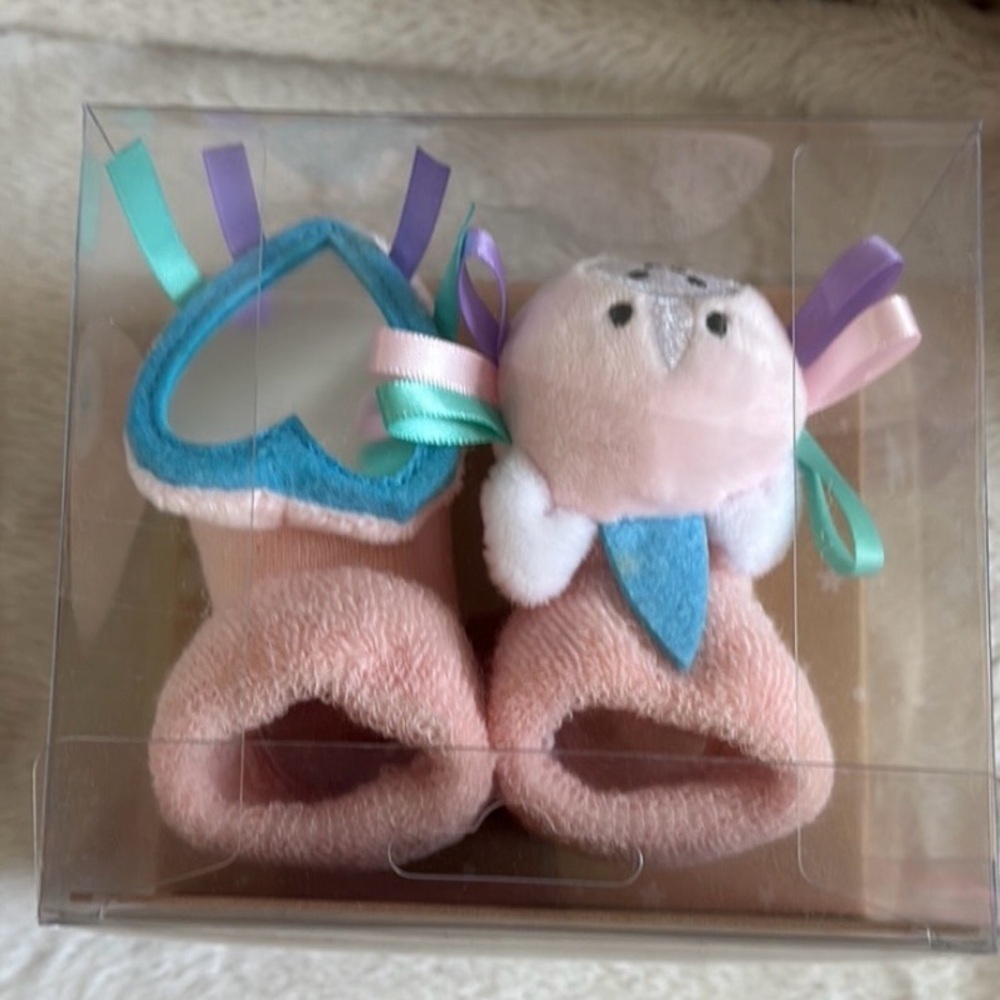 Baby Rattle & Mirror Sock Set - Picture 3 of 3
